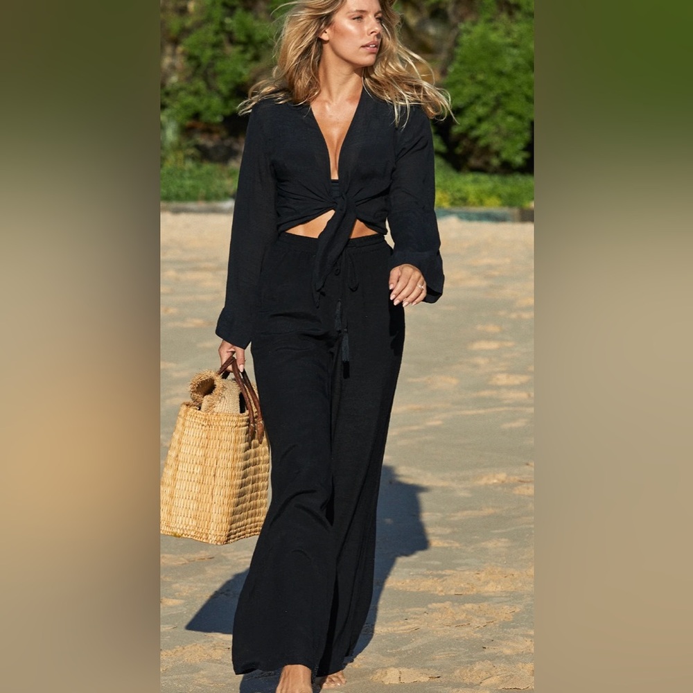 Monday Swimwear Linen Set